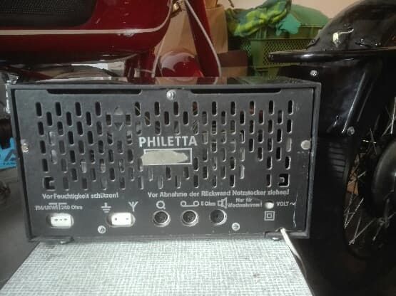 Radio lampowe Philetta