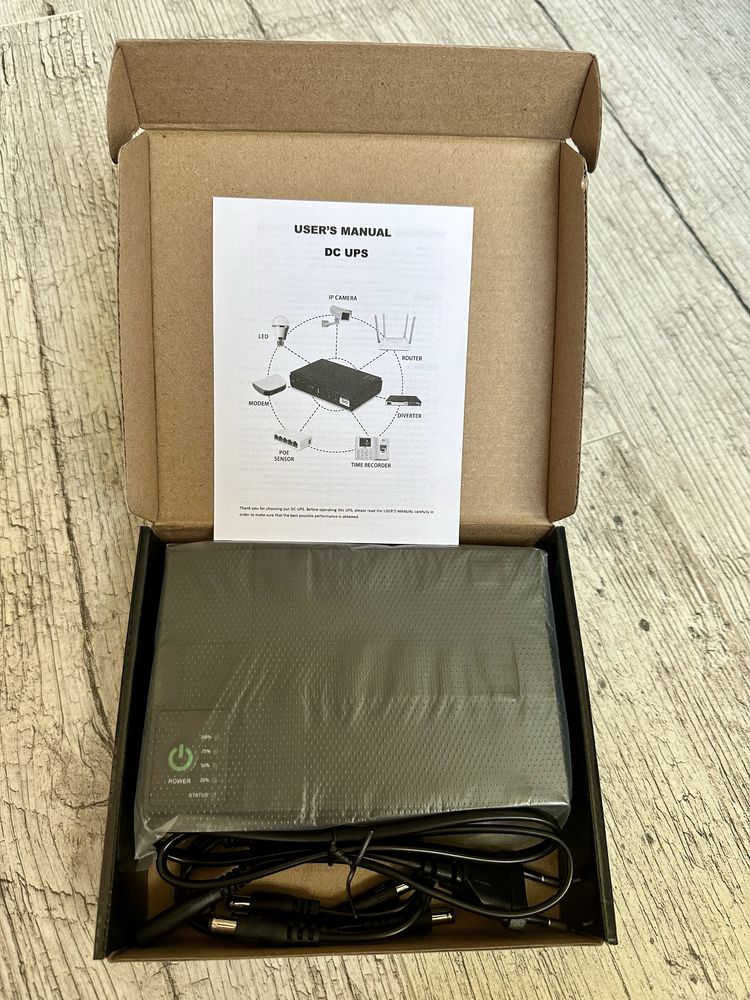 ДБЖ/UPS/ безперебійник для Wi-fi/роутера, DC1018P, 10400 мАч