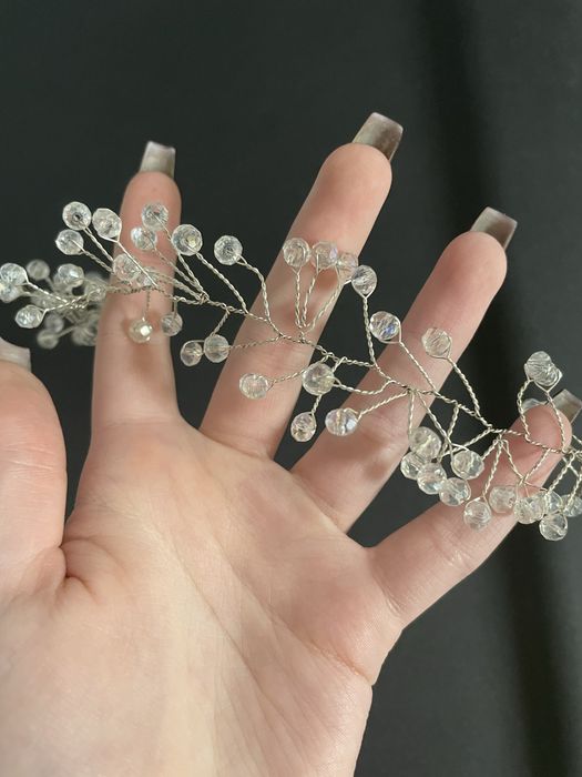 Свадебная веточка для волос