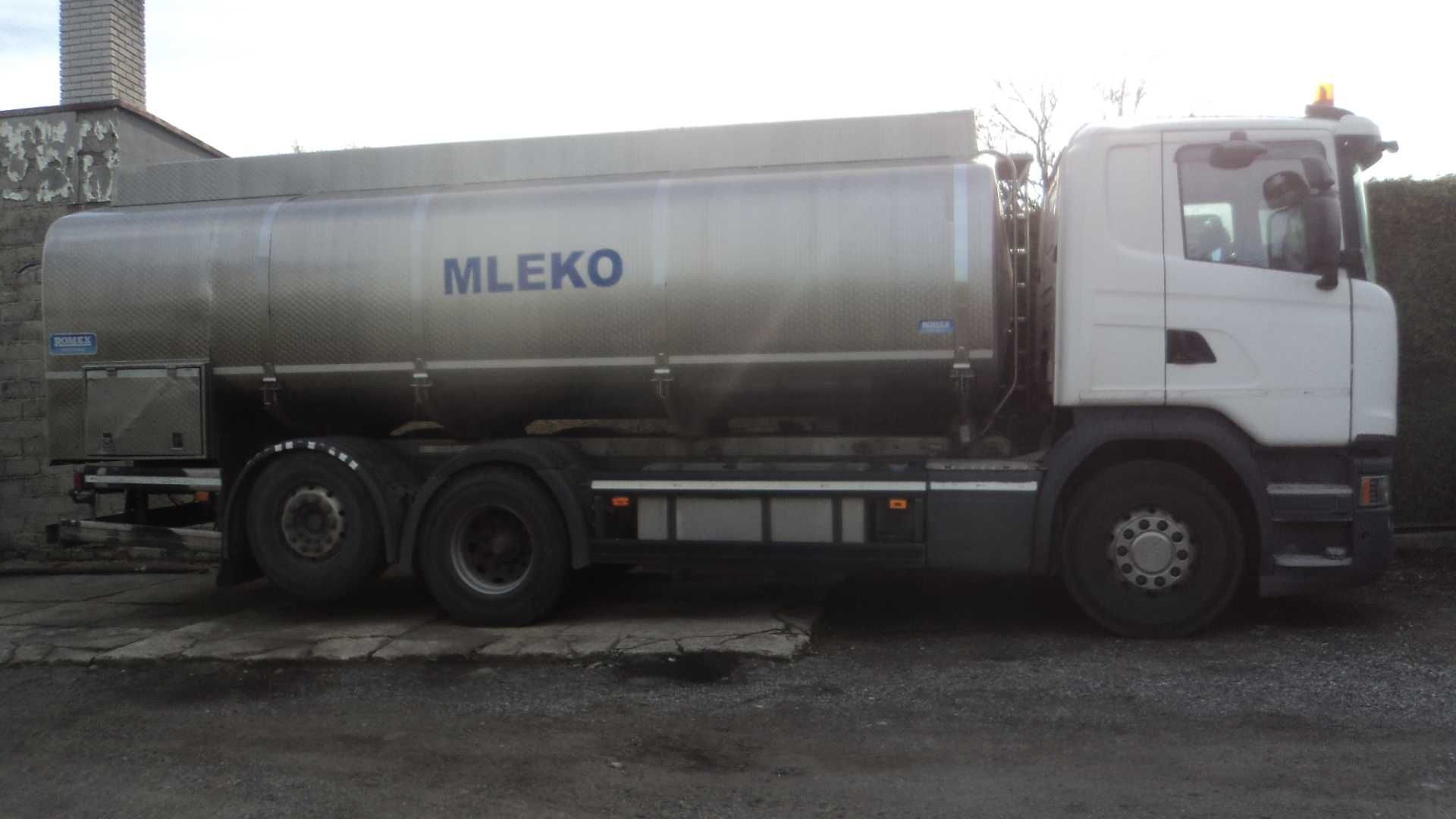 Scania G410 cysterna do mleka wody 17000l izolowana urządzenie