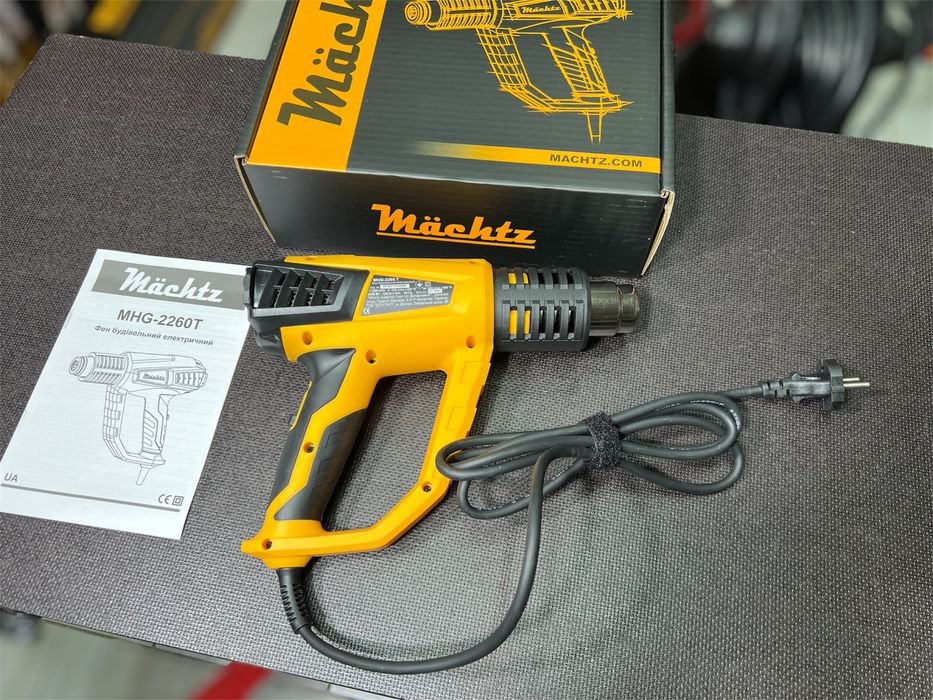 Строительный фен Machtz MHG-2260T - 2200 Вт 600 °С