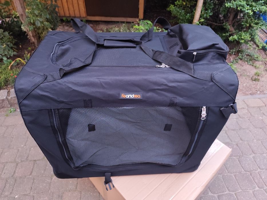Materiałowy transporter dla zwierząt Feandrea 71x52x51 cm
