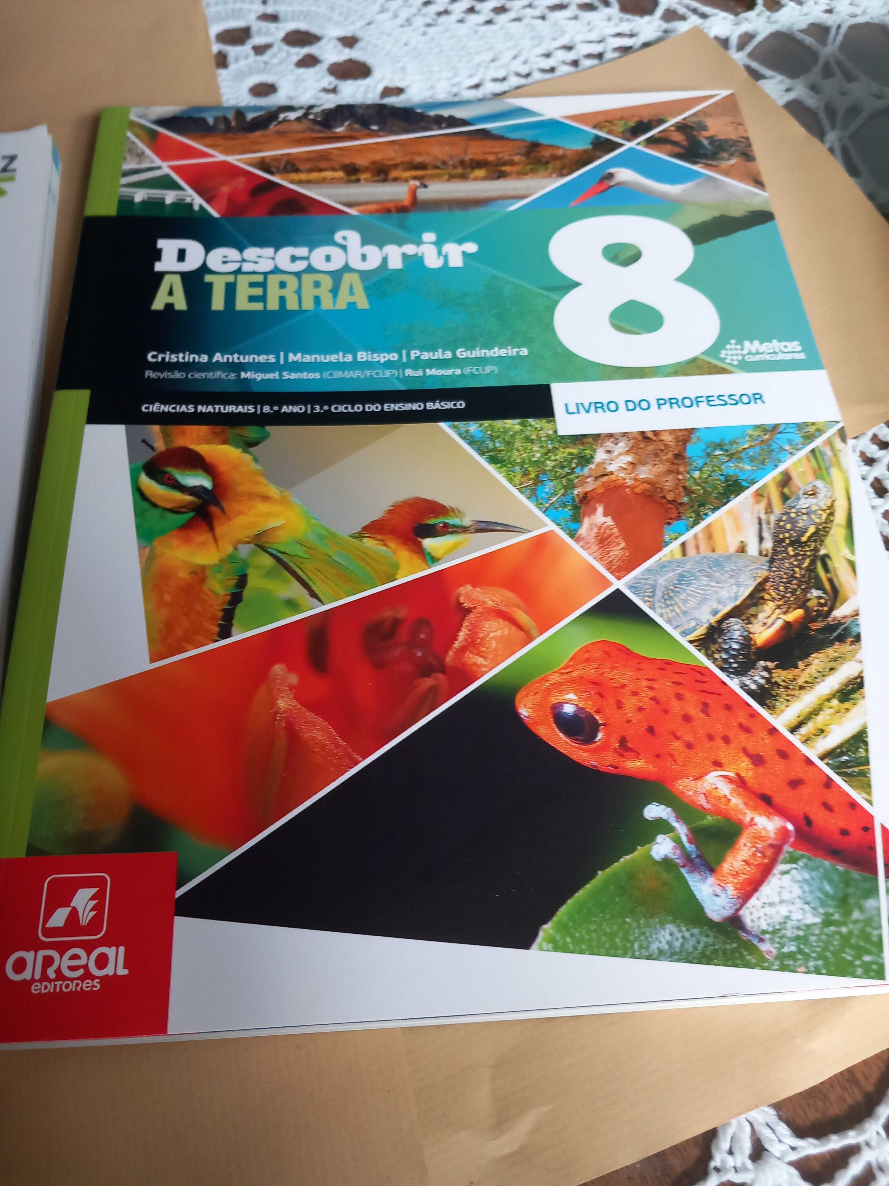 Livros de exercícios de 8º ano de ciências naturais