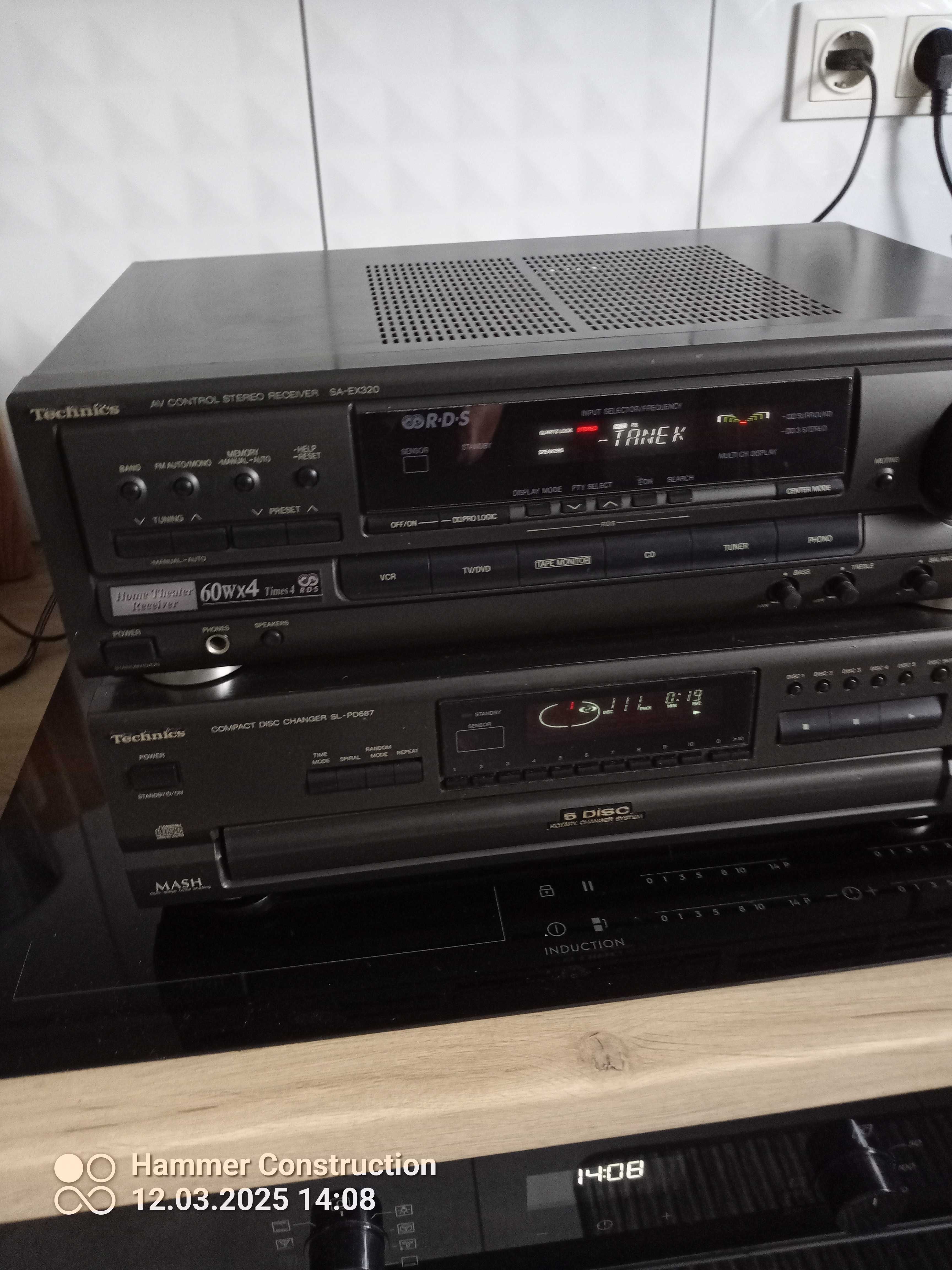 Sprzedam Super Technics SA-EX 320 i SL-PD 687 + Oryg. Pilot