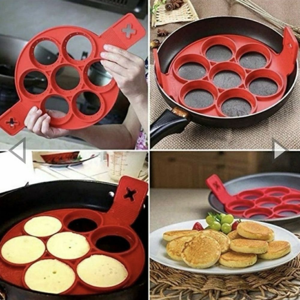 Forma silicone panquecas