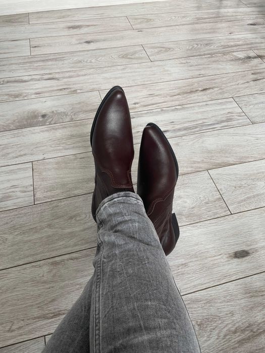 Kowbojki Skórzane Wysokie na chopera rozmiary od 39 do 45