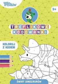 Treflikowe kodowanki. Świat dinozaurów