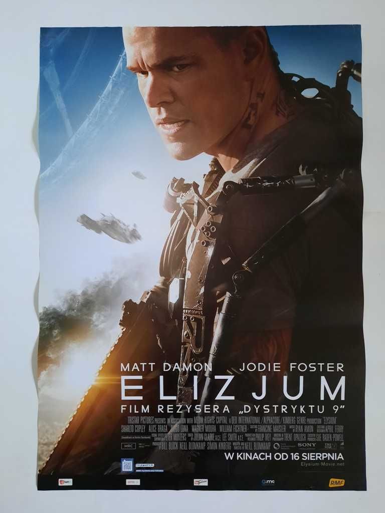 Plakat filmowy oryginalny - Elizjum