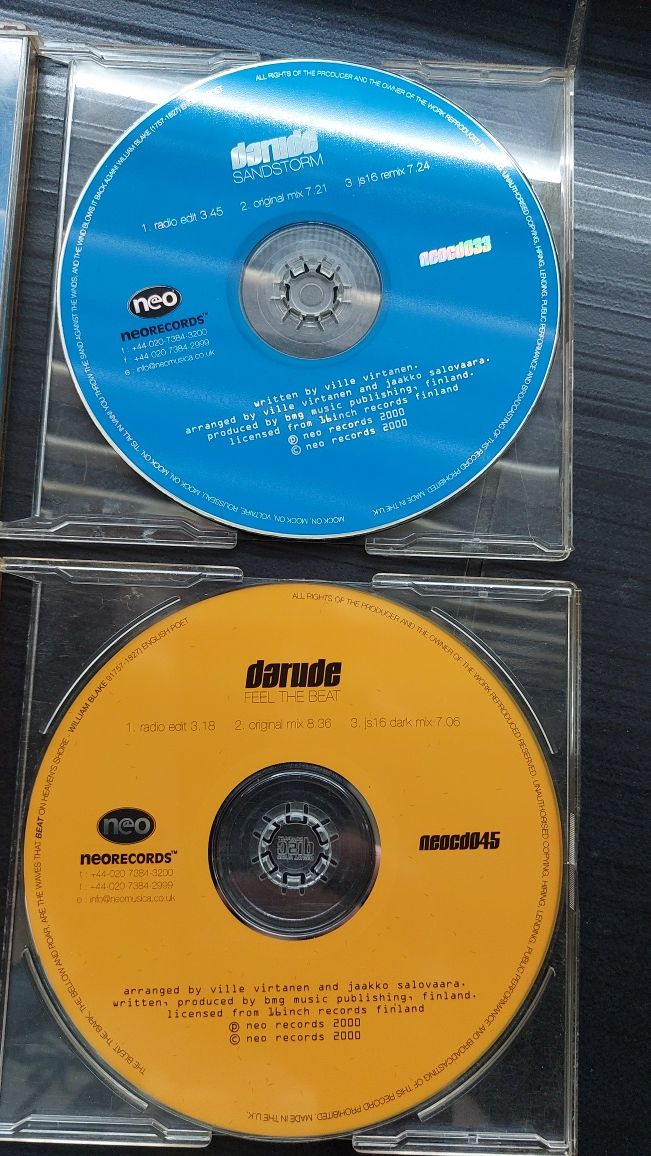 DARUDE Sandstorm Feel the beat rok 2000 2single