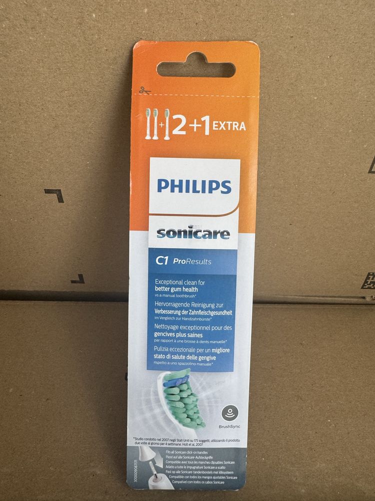 Оригінальні Philips C1, Sensitive, Pro Results насадки