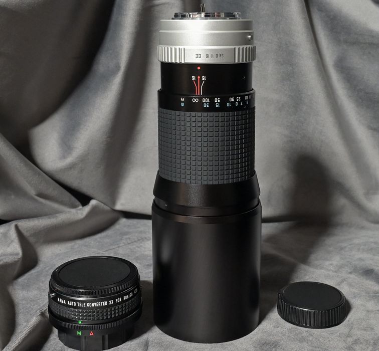 400 mm 1:5.6 HOYA HMC plus TK 2X Sprawdzony na Nikon Z 6