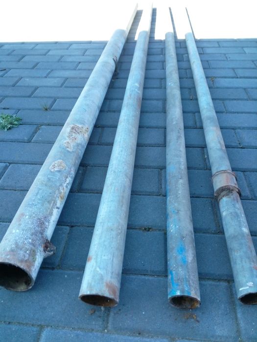 Słupki ogrodzeniowe ocynkowane