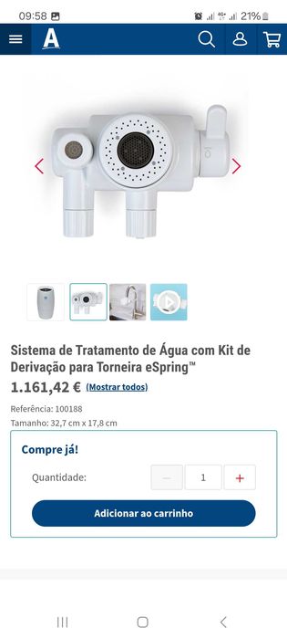 Nova eSpring | Maquina purificadora de água