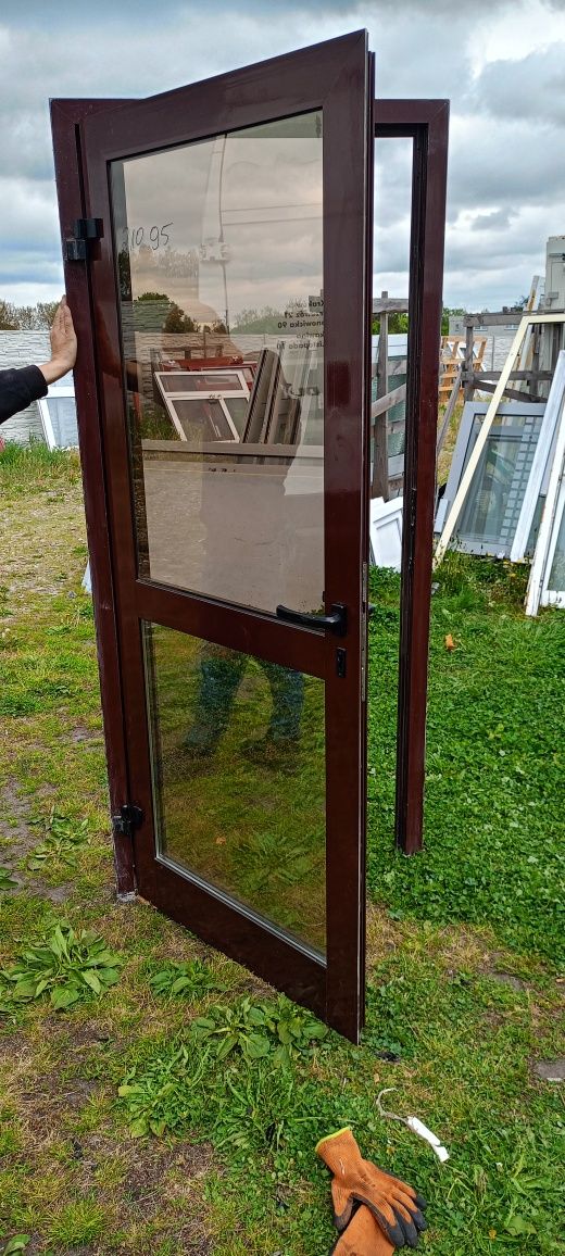 Drzwi aluminiowe używane z Niemiec super stan dostawa gratis cały Kraj