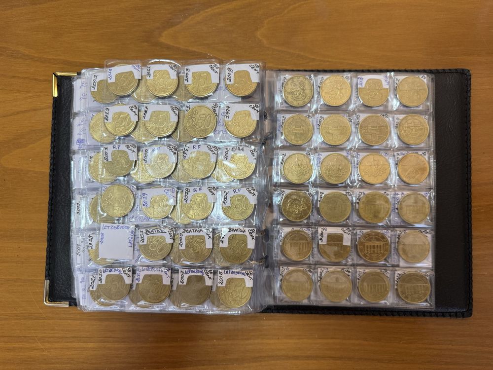 Moedas raras coleção