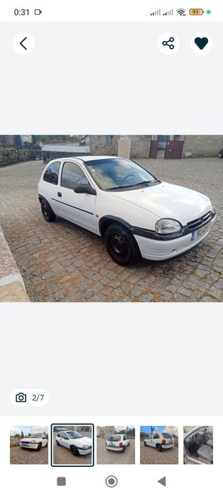 Carro a trabalhar impecável de motor