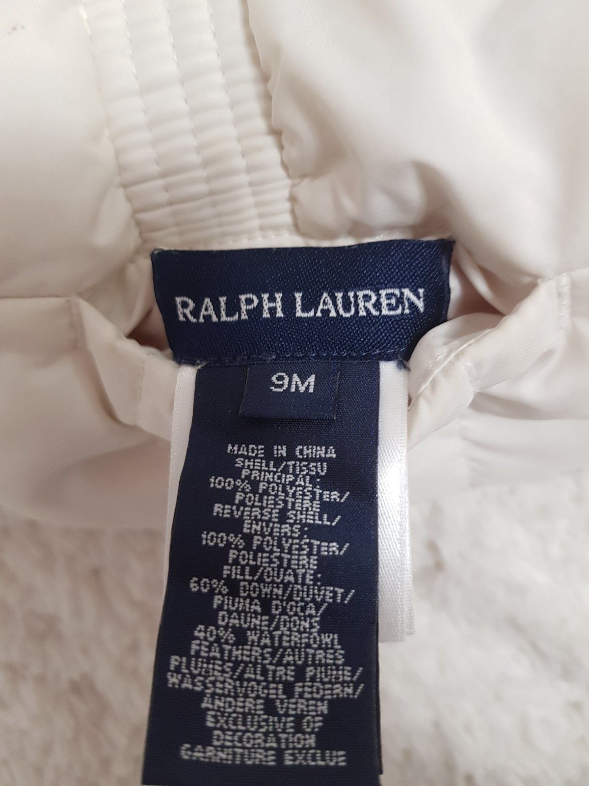 Жилетка RALPH LAUREN 9 месяцев (оригинал)