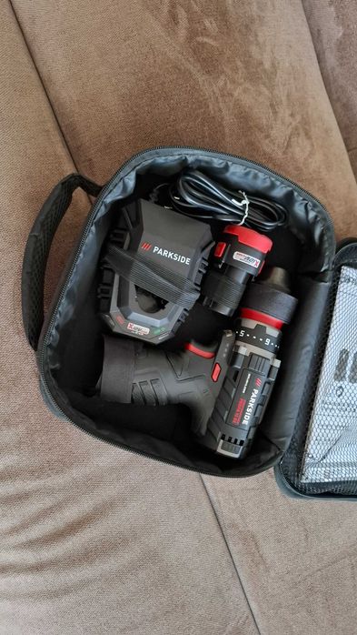 Wiertarka Parkside Performance PBSPA 12V, aku i ładowarka NOWA