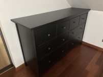 Komoda ikea hemnes 8 szuflad brazowa