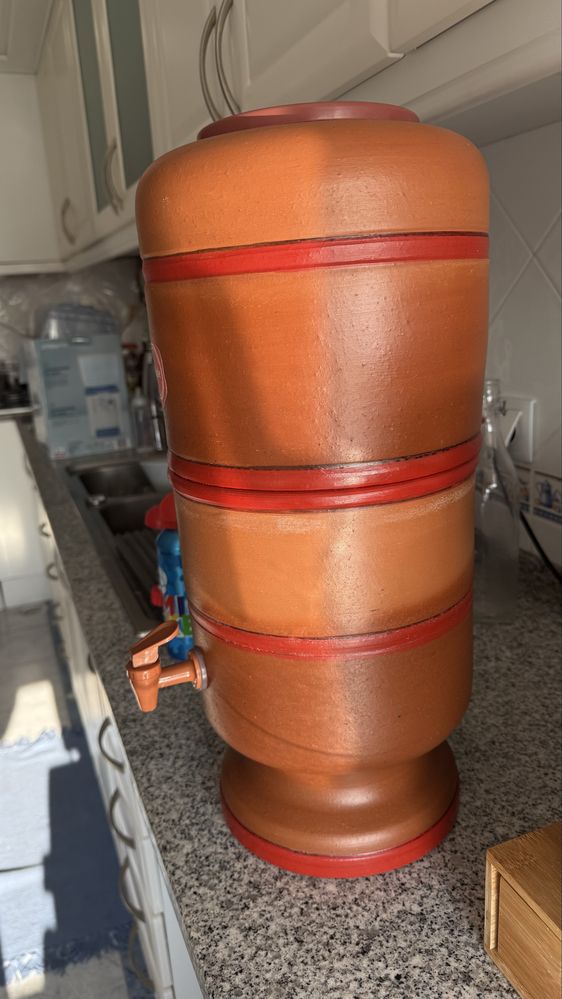 Filtro de Barro Salute 8L  - Água Pura e Fresca