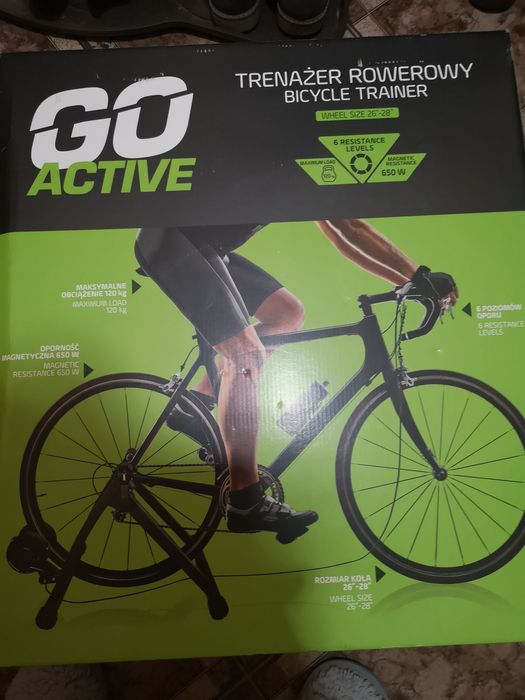 Trenażer rowerowy Go Active do Twojego roweru