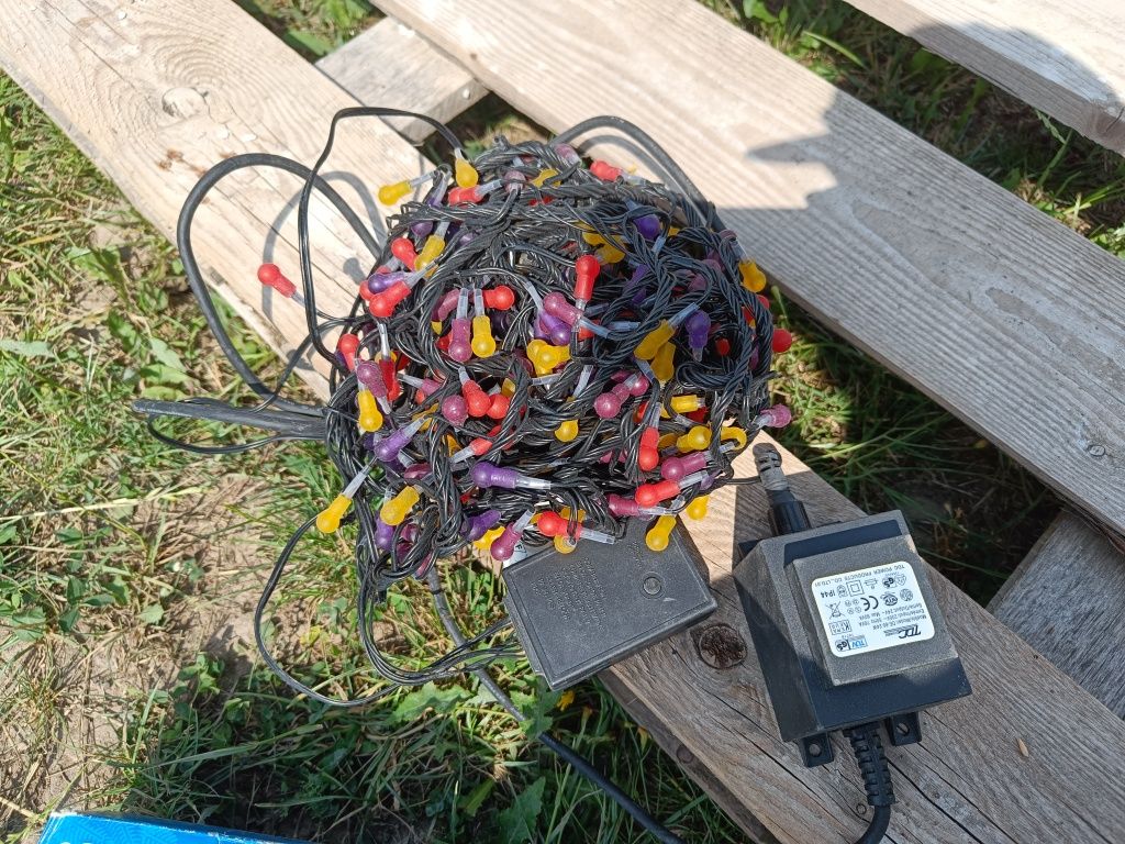 Lampki świąteczne LED zewnętrzne 8 trybów