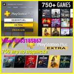 PlayStation Plus Premium/Deluxe Подписка,PS4/PS5, На 1 год! 750 Игр