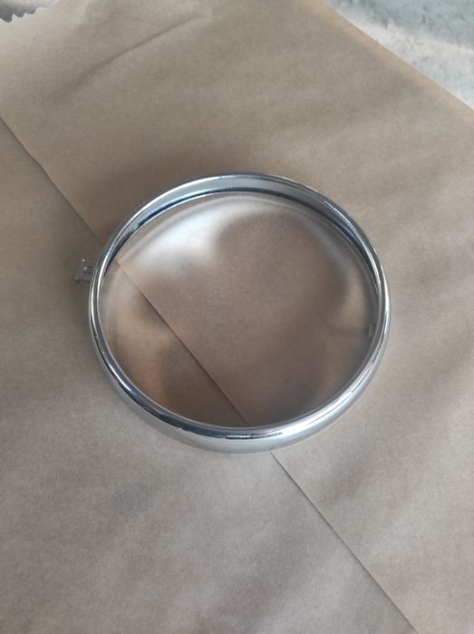 Chromowana ramka lampy M72 iż 49 56 M61 wczesna K750