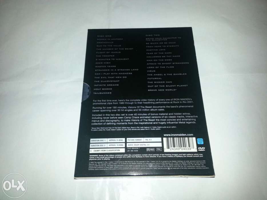 Iron Maiden - Visions Of The Beast (2 DVD)