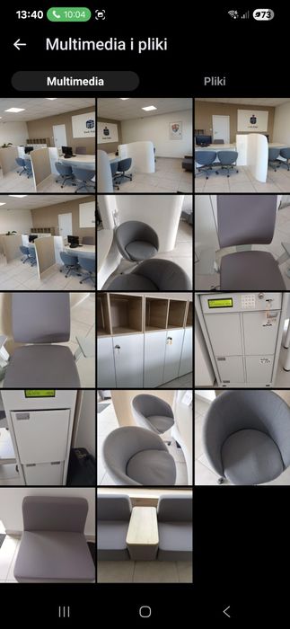 Meble do Agencji PKO BP nowy standard/ARANŻACJA