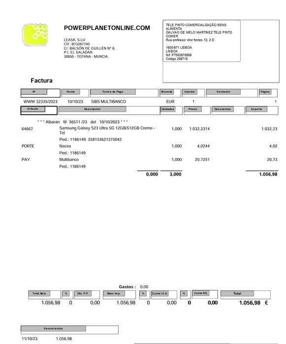 Galaxy S23 ultra 512GB/12GB