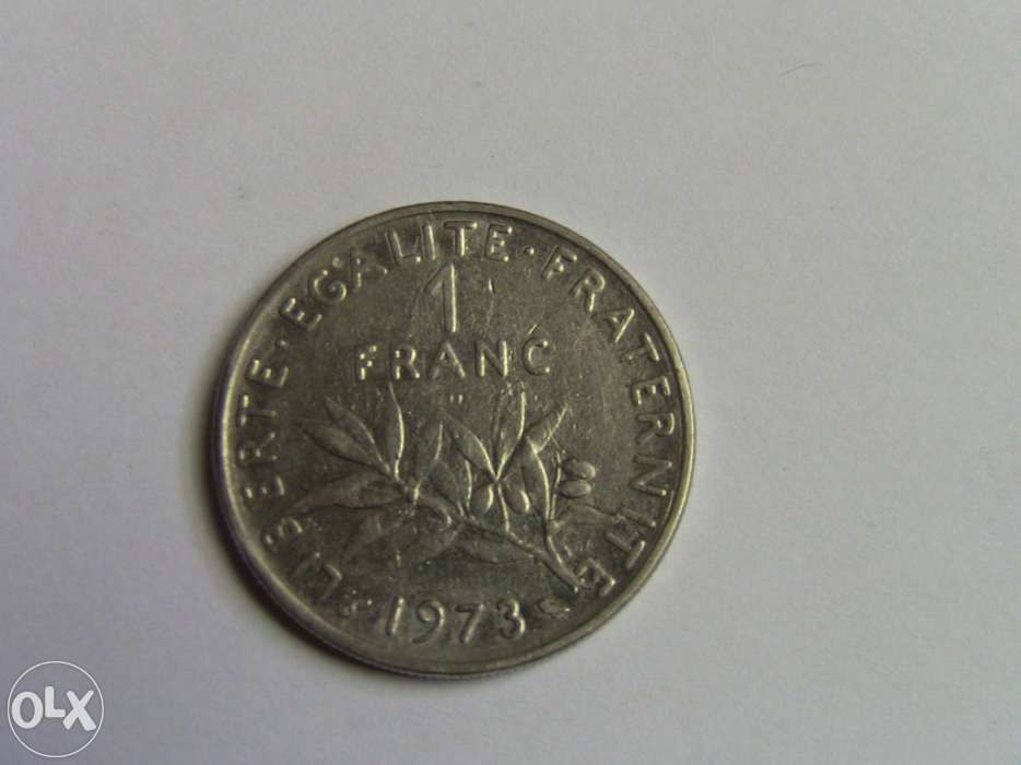 8 Moedas coin confoederatio helvetica -switzerland; republique françai
