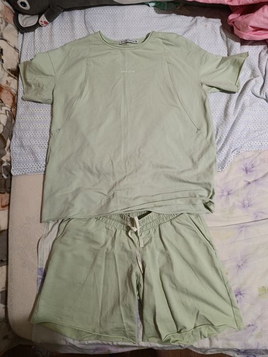 Костюм шорти та футболка для вагітних чи годуючих мам Yula mama