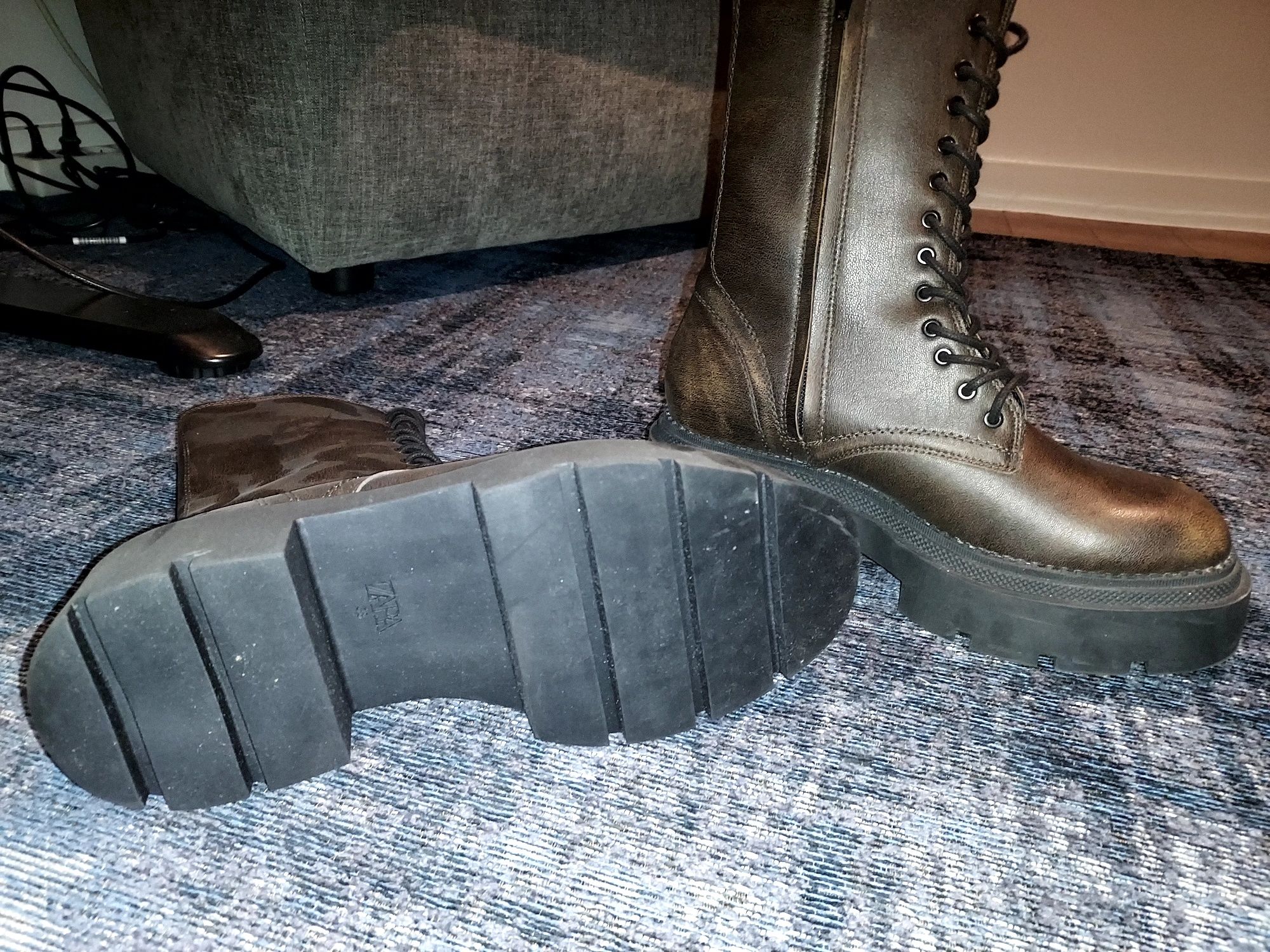 Botas cano alto Zara NOVAS
