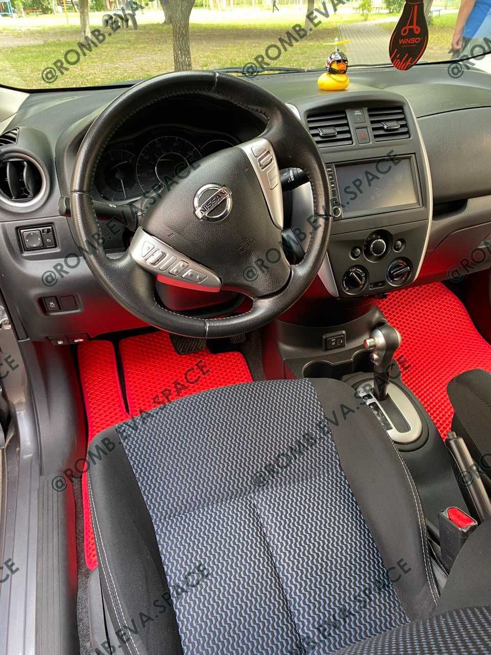 Коврики EVA Nissan Rogue Juke Leaf Qashqai Note Almera X Trail ЭВА ЕВА