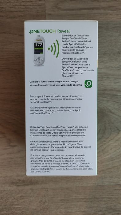 Medidor de Glicose OneTouch VerioReflect Bluetooth