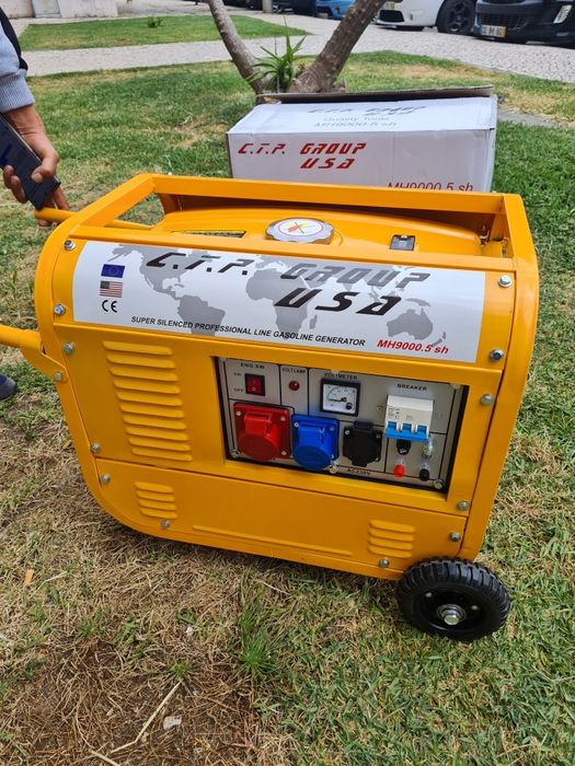 Gerador gasolina de 9000 watts novo