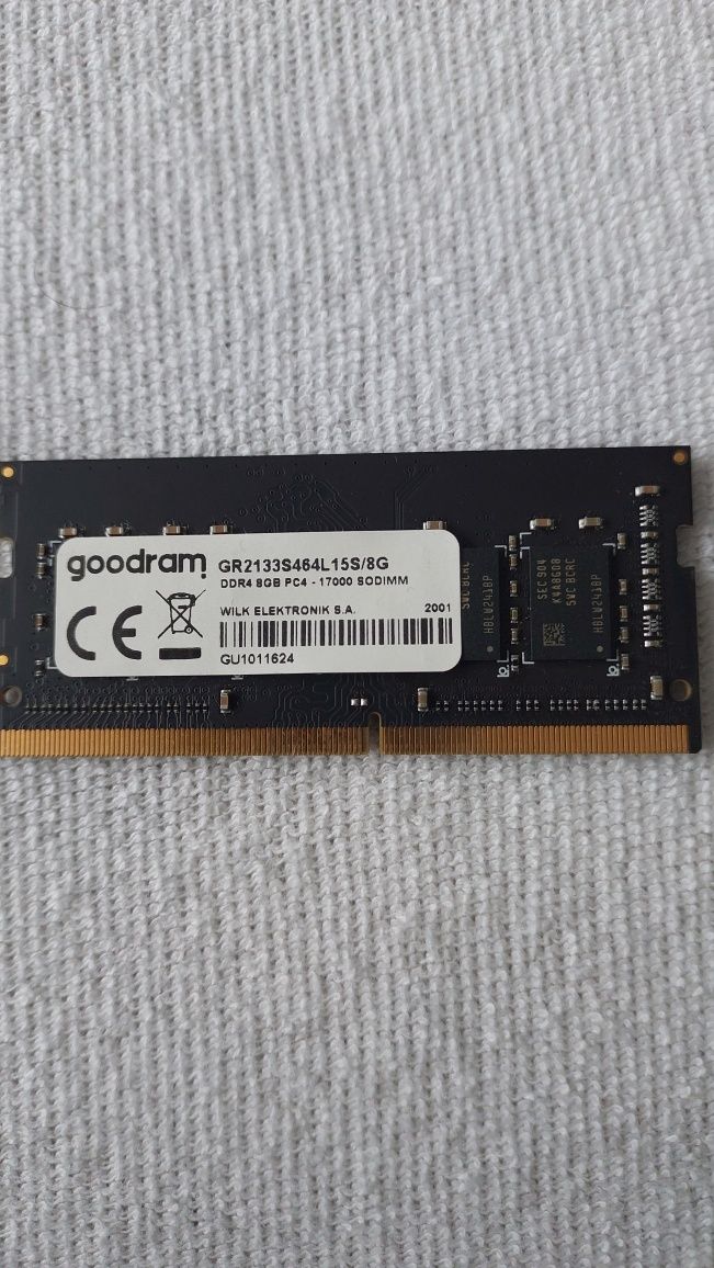 Dwie pamięci RAM 8GB 2Rx8 sK hynix i goodram