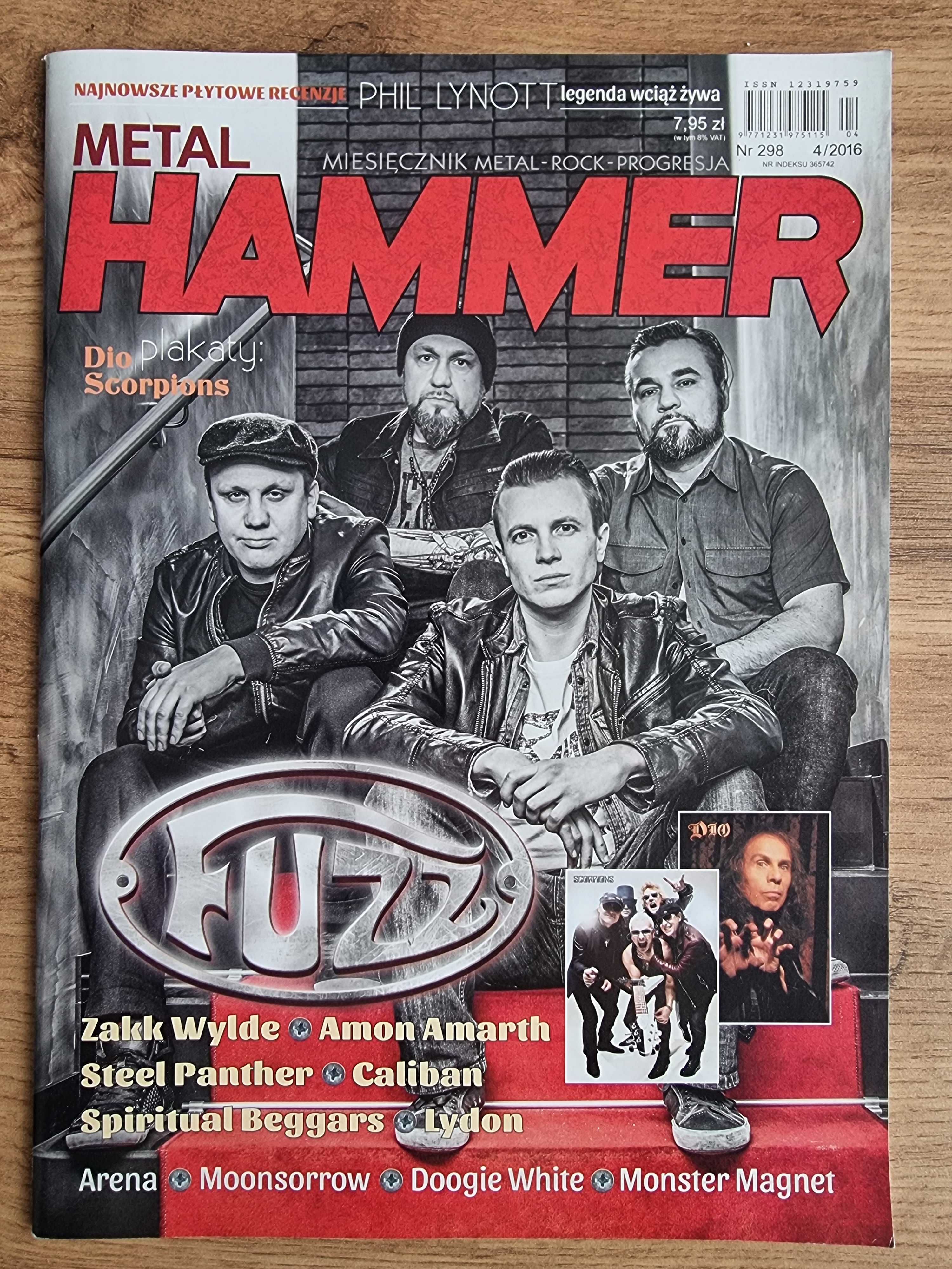 Metal Hammer 2016 - Fuzz, Plakaty: DIO, Scorpions