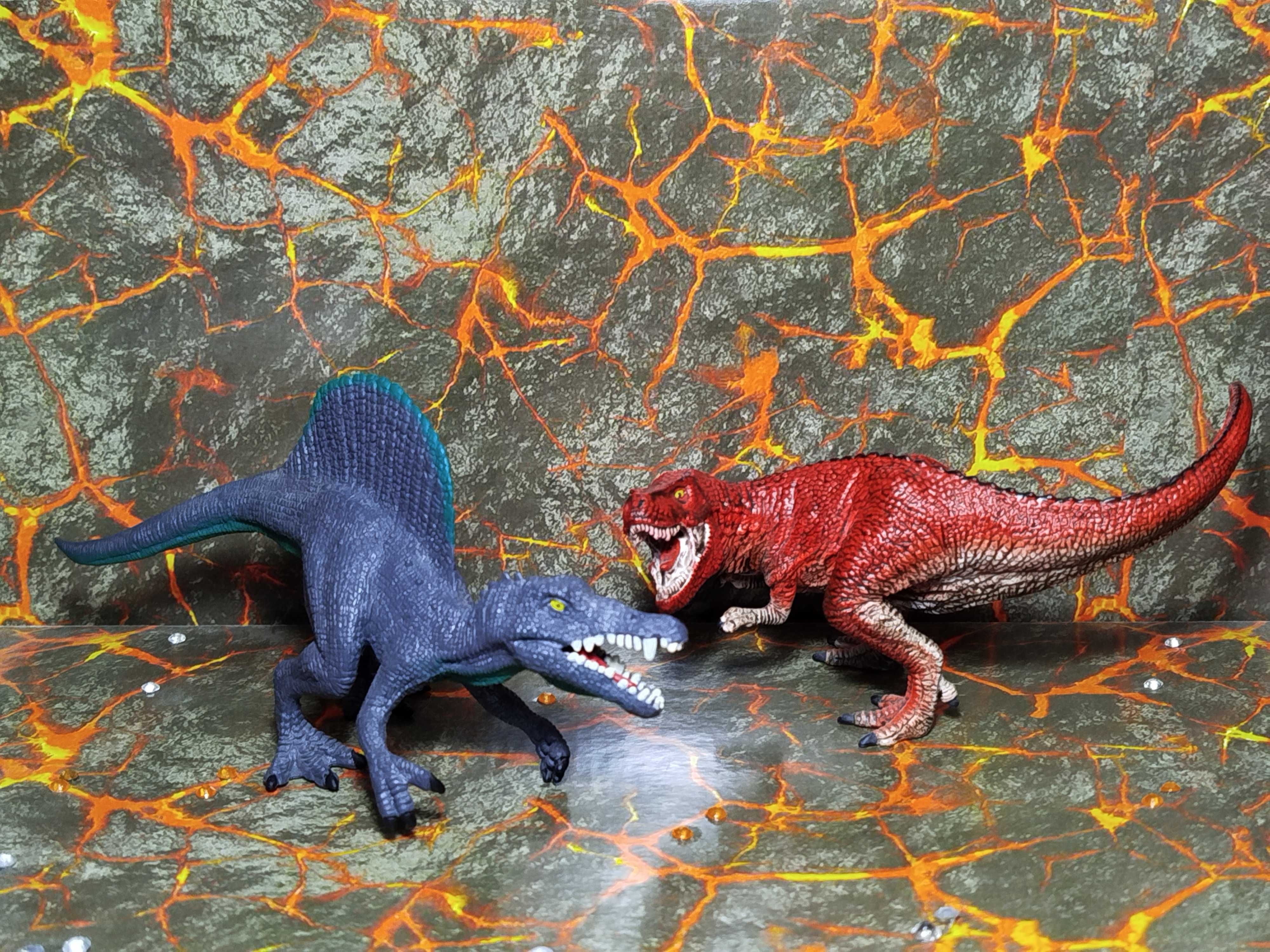 Фигурка динозавр тиранозавр, спинозавр Schleich