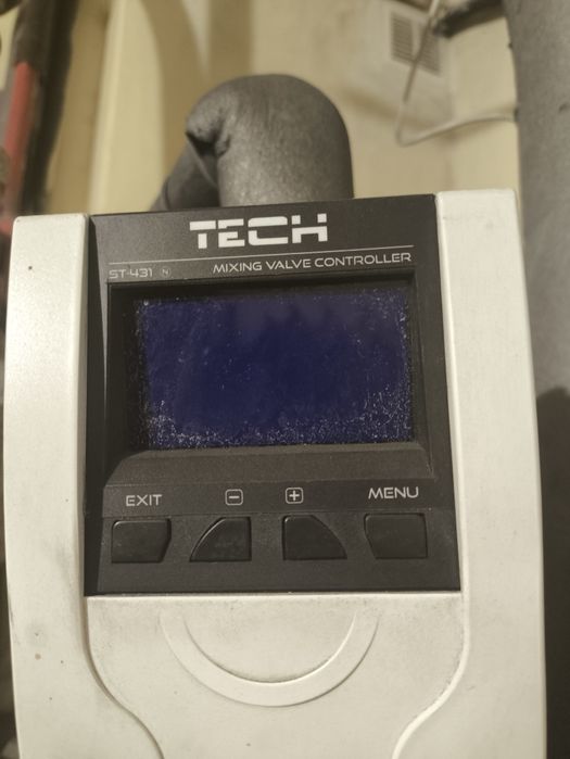 Tech st-431 sterownik, siłiwnik, zawór czterodrogowy
