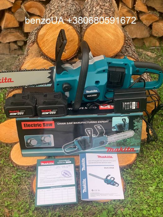 Акумуляторна пила Makita duc 355 Z з акумуляторами 72 В 12 а/г Польща