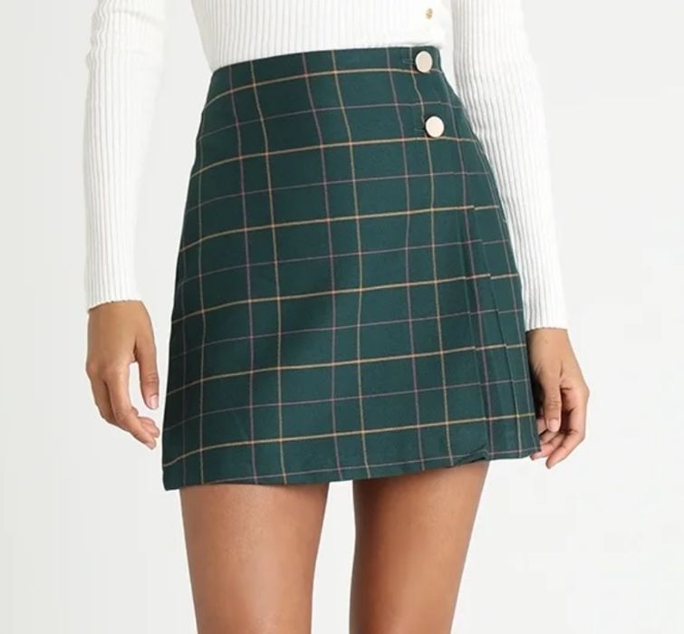 Спідниця зеленого кольору розмір хс