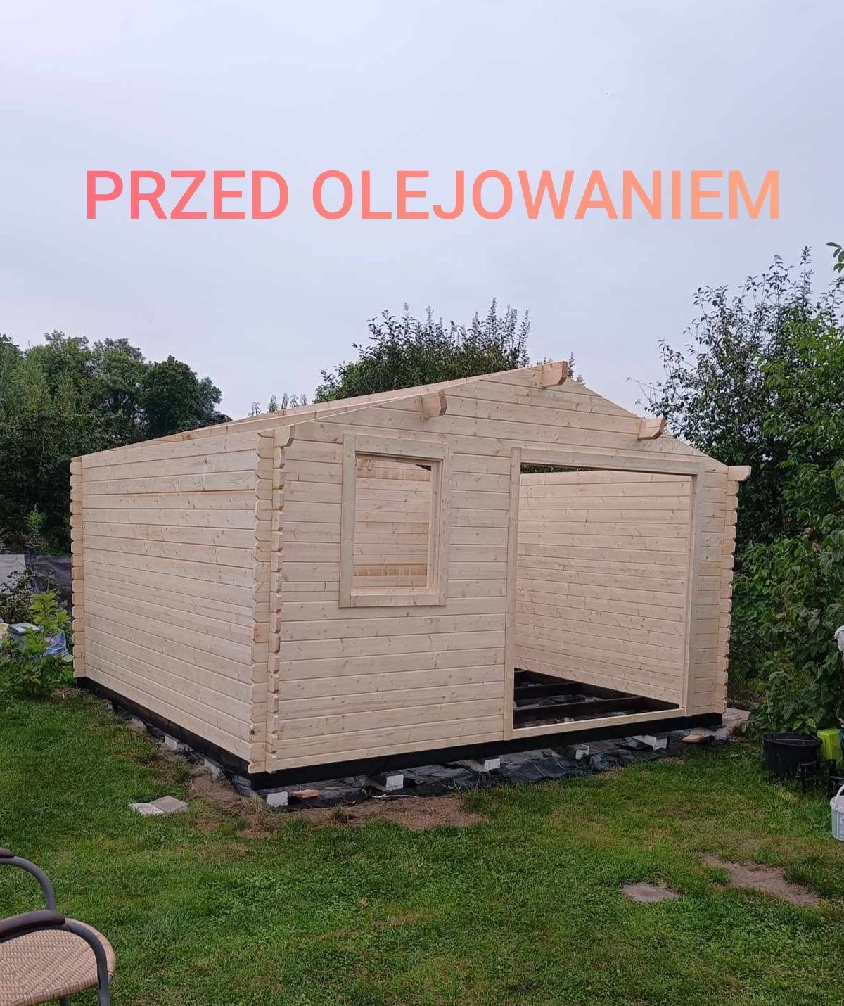 Olej lniany impregnat do drewna 5L