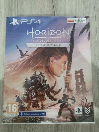 Horizon forbidden West PS4, PS5 Steelbok edycja specjalna po Polsku