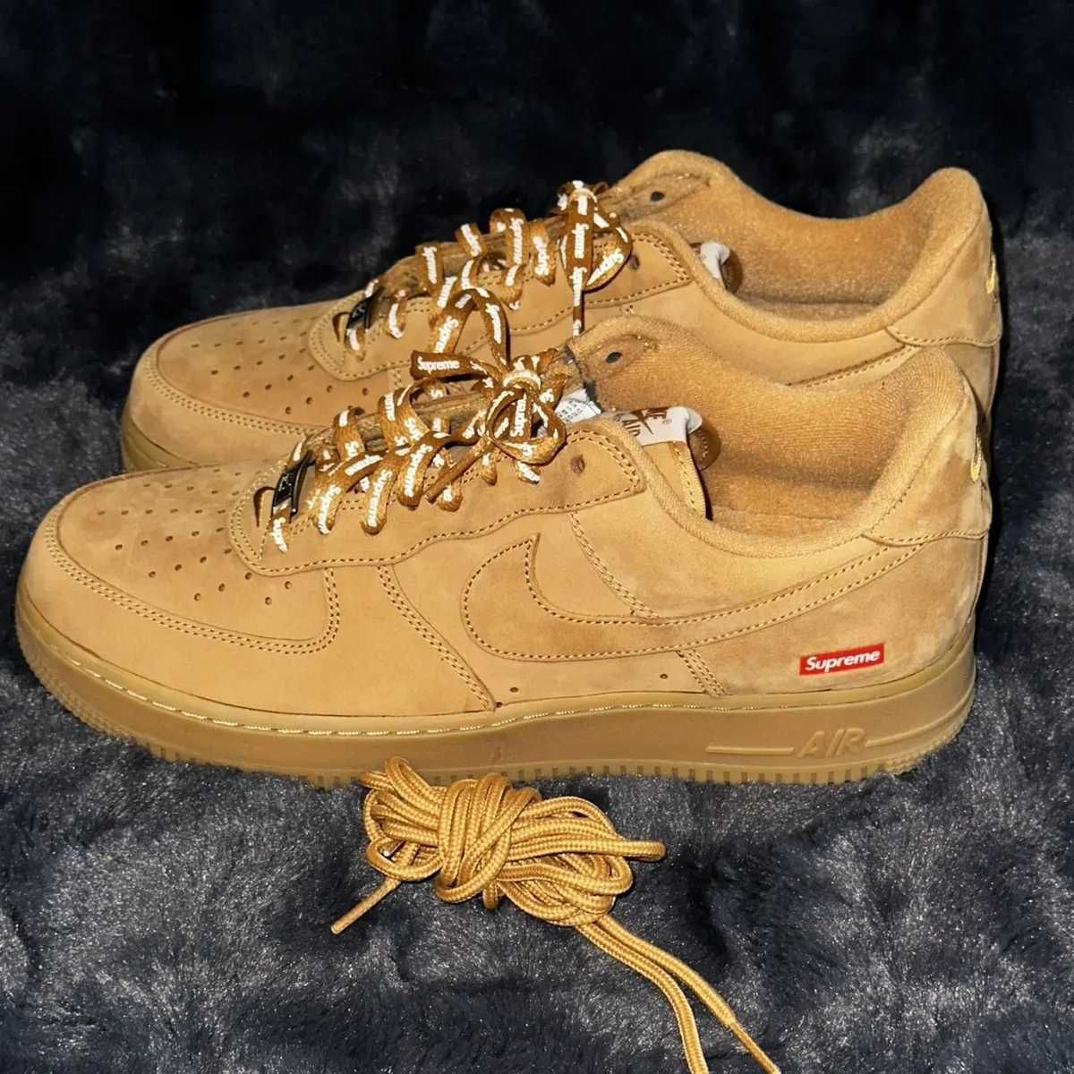 Nowe buty. Nike Air Force 1 Low Supreme Wheat, Rozmiar 44