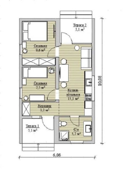 Продам готовий модульний будинок