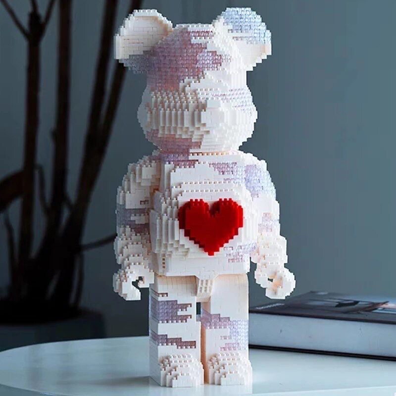 Конструктор bearbrick з підсвіткою 3.168 блоків