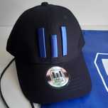 Boné Chapéu Cap Preto Azul + Saco Mochila Novos Dance Floor