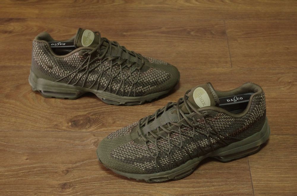 Кросівки Nike Air Max 95 Ultra jacquard cargo khaki оригінал 42,5 розм